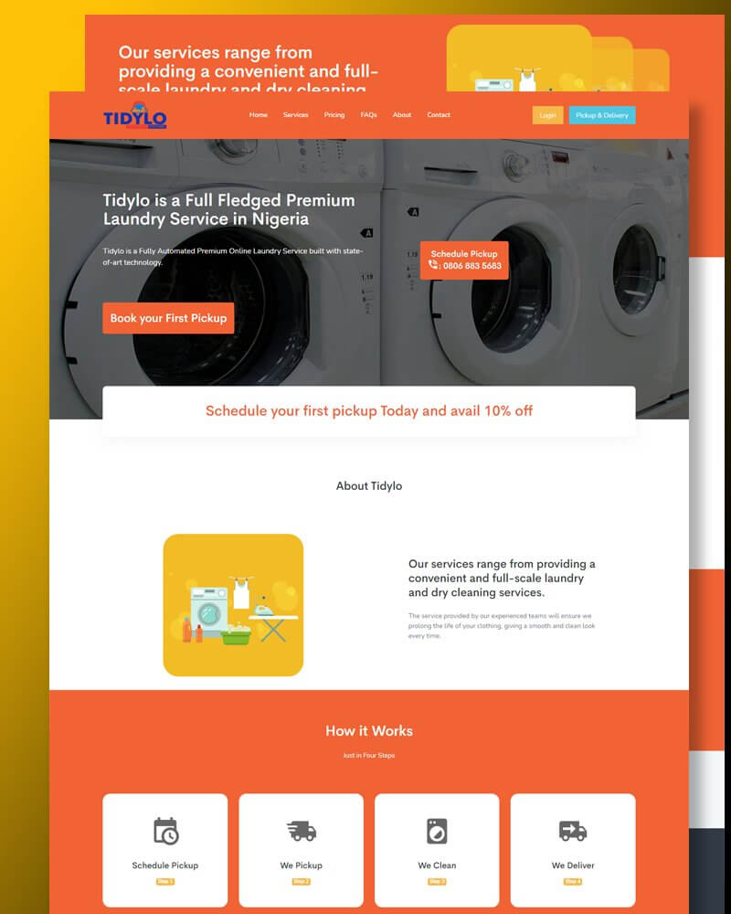 Tidylo | Online Laundry Service in Nigeria